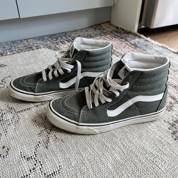 Vans Sk8-Hi in Thyme - Picture 3 of 9